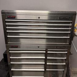 Craftsman Stainless Steel Rolling Tool Cabinet