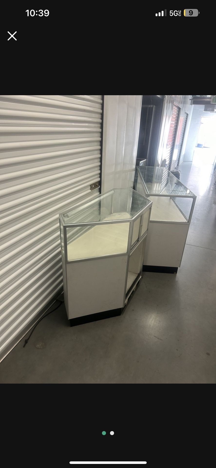 Display Cases Both For 300 Or $150 Each