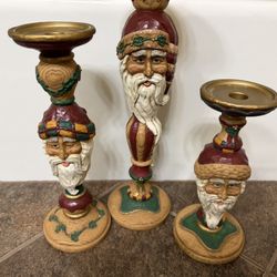 Christmas Candle Holders 
