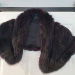 Dark Browk Mink Stole