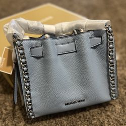 Michael Kors Mina Small Chain Convertible Crossbody Bag