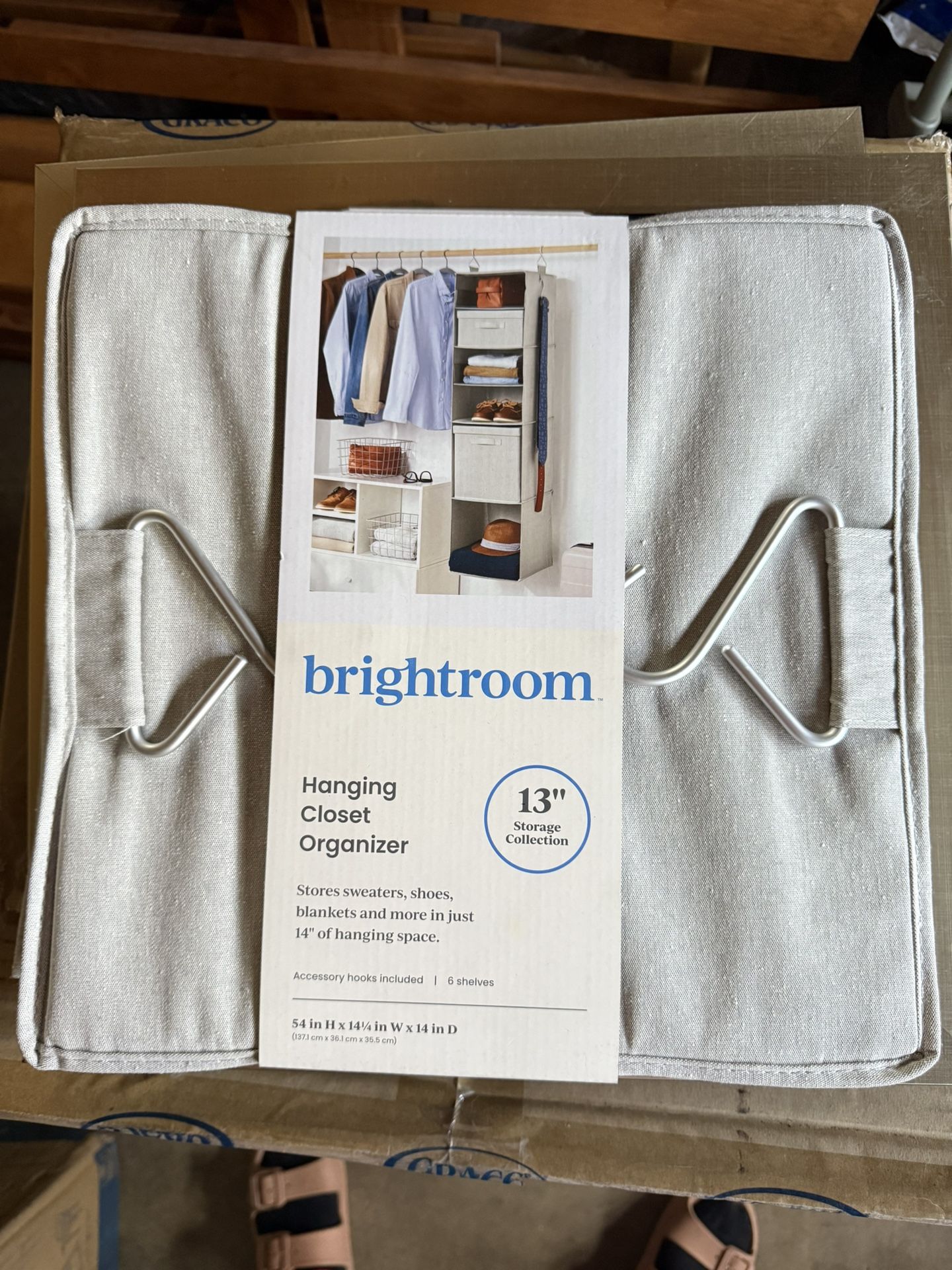 Brightroom Hanging Closet Organizer 