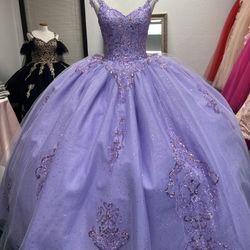 Lilac 15 Dress Size 8
