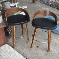 Mcm Style Stools Set Of 4