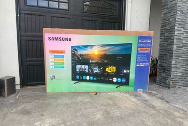 85 “ Samsung smart 4K CRYSTAL HDR TV