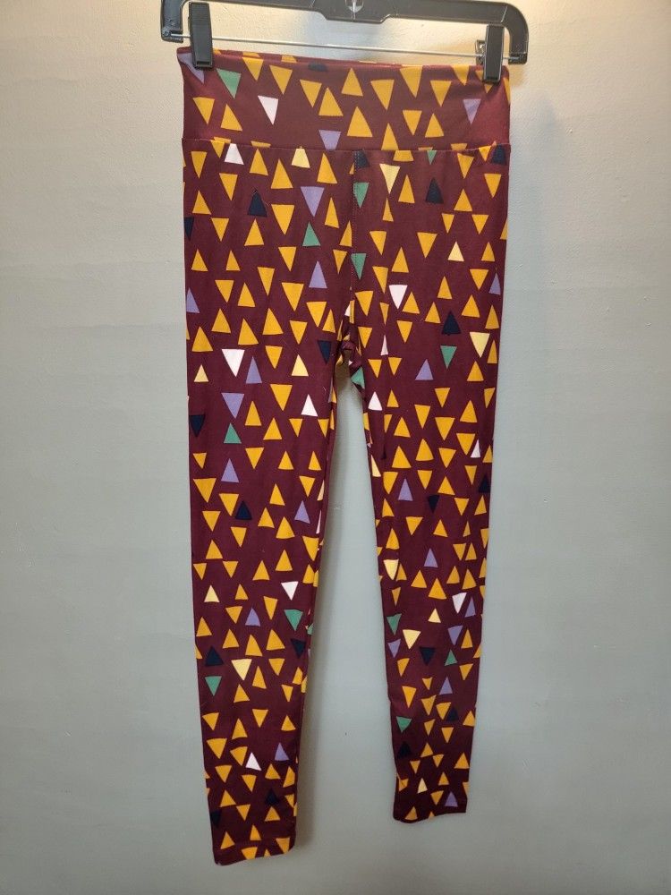 LuLaRoe OS One Size Leggings Triangles
