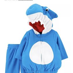 Carter's Baby Boys and Girls 2 Piece Little Shark Halloween Costume Set Sizee18 Months 