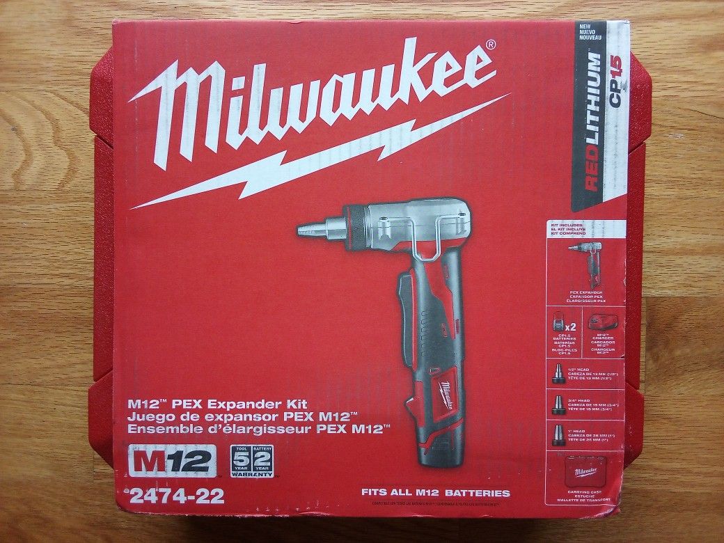 Milwaukee M12 PEX Expansion Kit