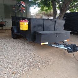 5 X 10 Trailer With Heavy Duty Ramp