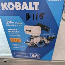 Kobalt Handheld Tile Saw Kit