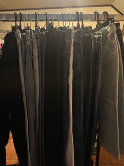 Jeans and kids hoodies