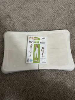 Wii fit plus with balance board