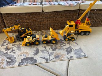 Toy Construction Vehicle Set – 5 Pieces