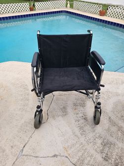 HANDICAP WHEEL CHAIR = DRIVE Over Sized  HEAVY DUTY