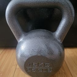 Cast Iron Kettlebell 16 kg 35.3 lbs