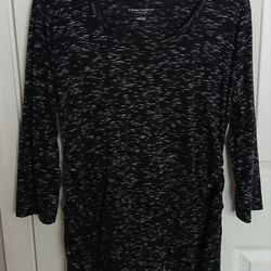 Liz Lange Maternity for Target Long Sleeve Bodycon Dress, L 