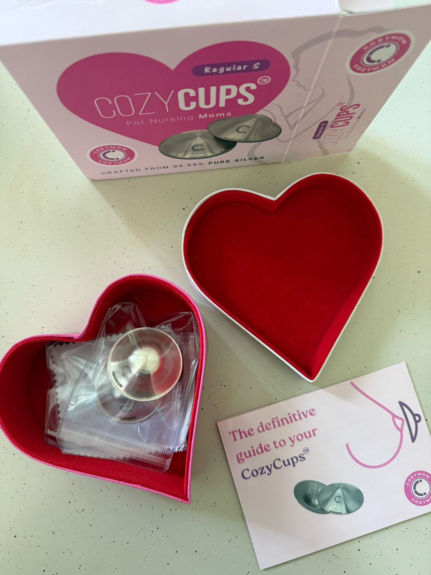 999 Silver Nursing Cups