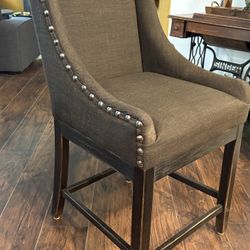 Upholstered Barstools (Set Of Two)