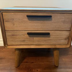 Castlery Seb Two Drawer Nightstand
