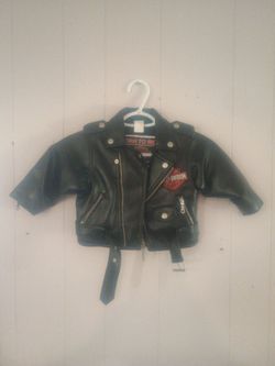 Harley-Davidson Kids Leather Moto Jacket