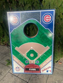 Chicago Cubs Cornhole Boards Set + Bags