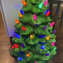 36” Blow Mold Christmas Tree
