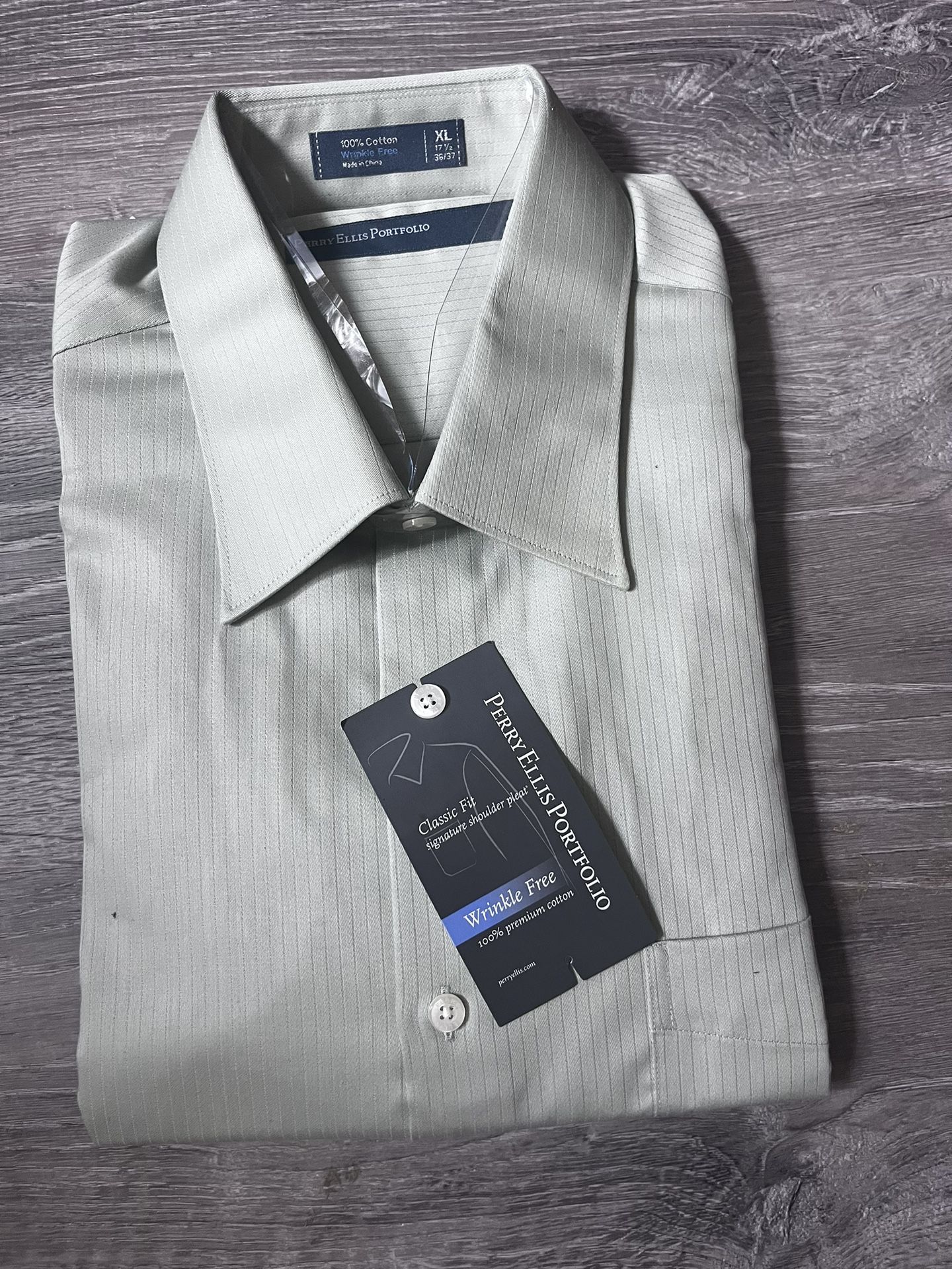 Perry Ellis Portfolio Wrinkle Free Shirt
