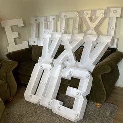 Customize 3D Mosaic Letters/ Number For Sale For Any Occasion Place Your Order Today!!!!!!