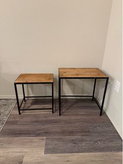 Nesting Side Tables (Set of 2) – MUST SELL THIS WEEKEND | Must Pick Up