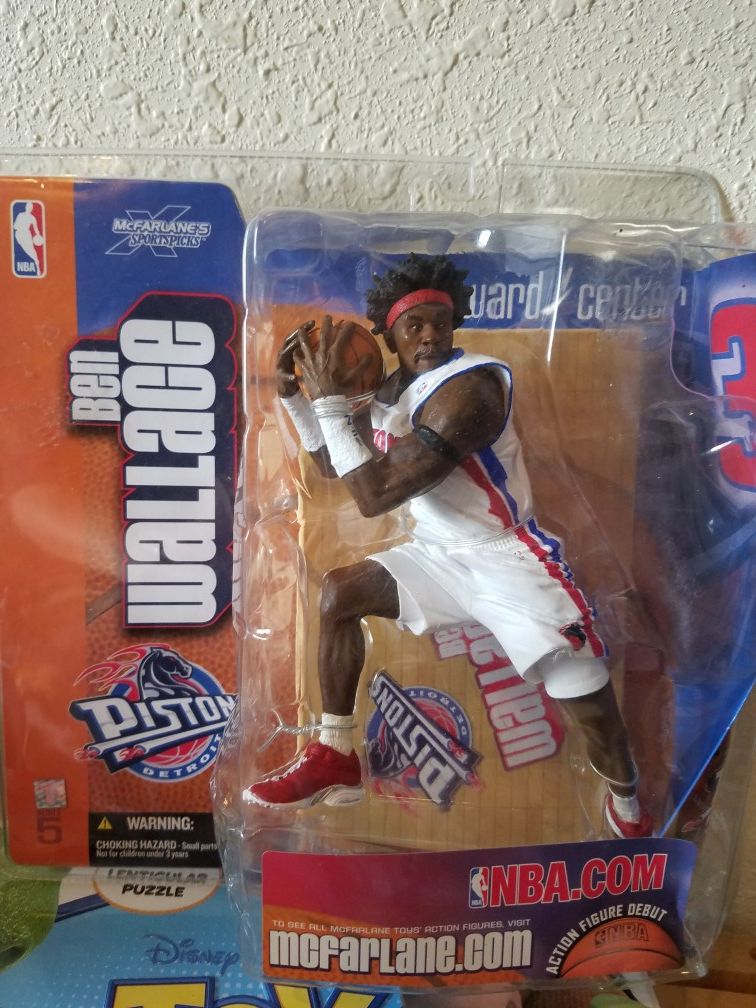 NBA Ben Wallace Action Figure Debut