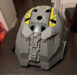 kids helmet with built-in shades and gloves
