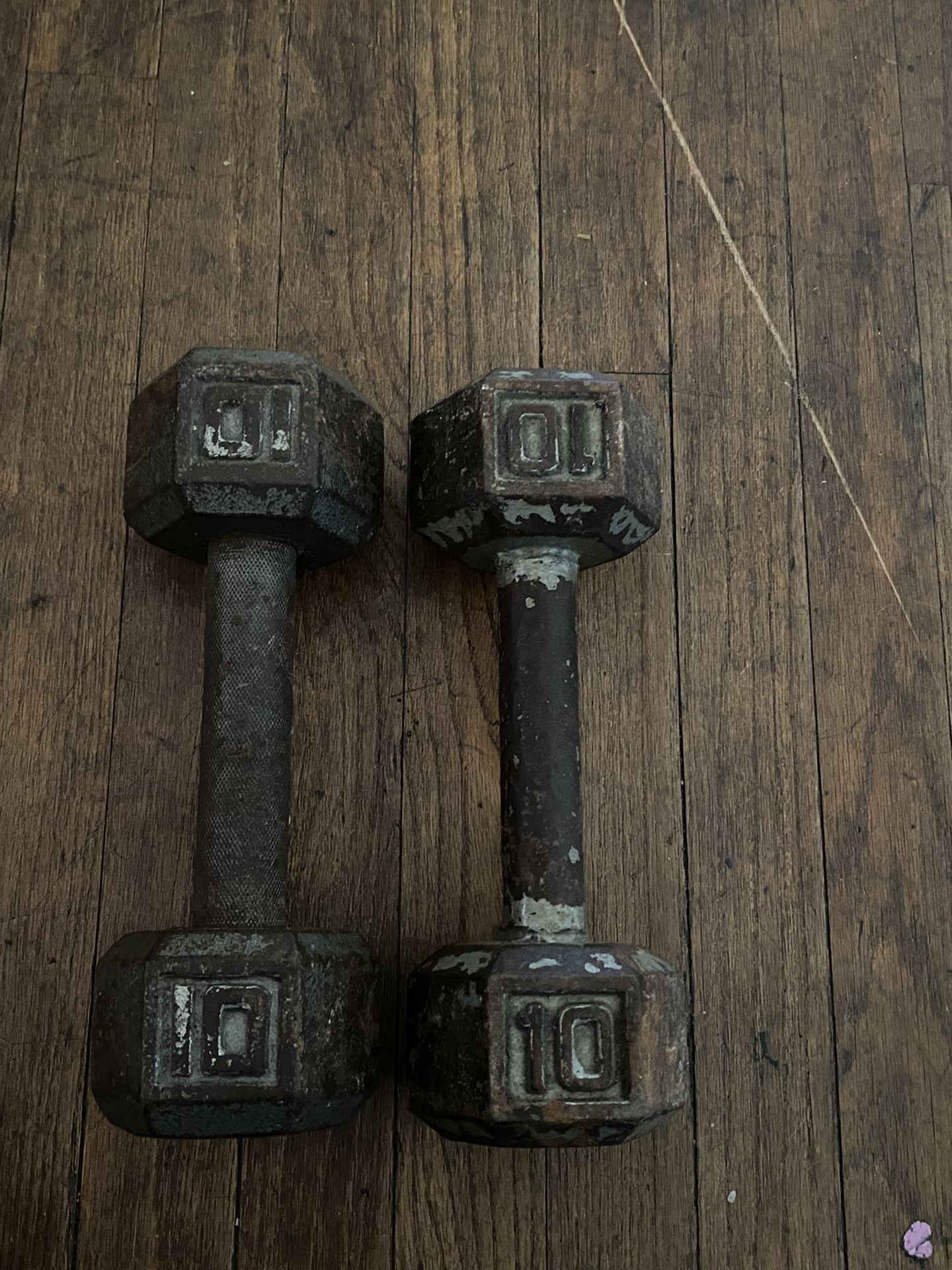 10 pound dumbbells