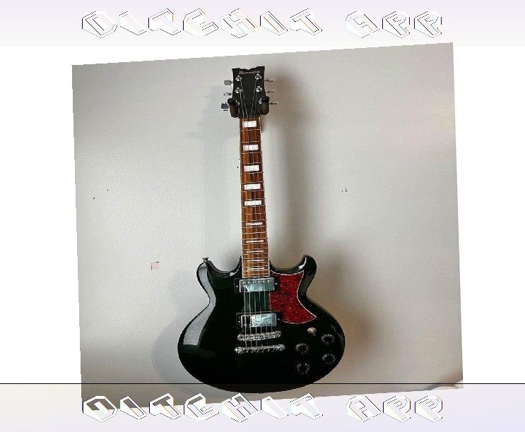 Electric Guitar Rock Hard with Superior Sound Technology level treat