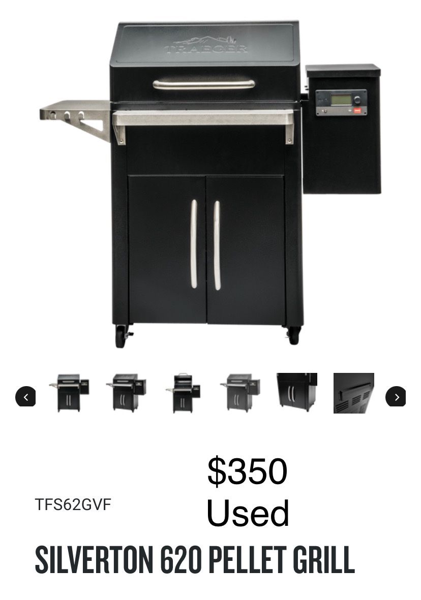 Traeger Silverton 620 Pellet Grill for Sale in Bakersfield, CA OfferUp