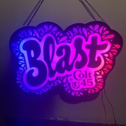 Colt 45 LED Sign 