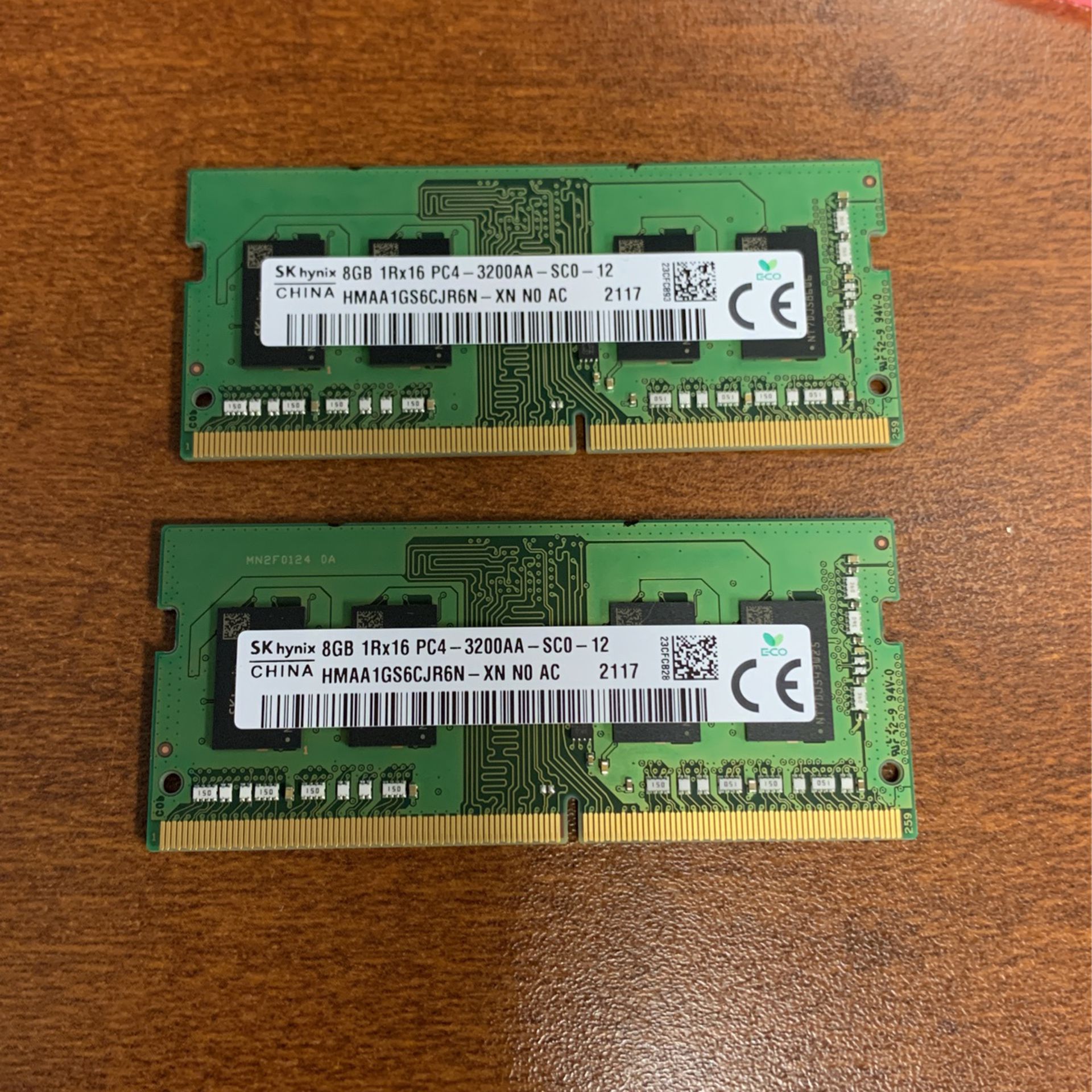16GB 2x8 DDR4 3200 RAM / Memory For Laptop for Tacoma, WA - OfferUp
