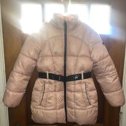 Girls Michael Kors Pink Puffer 