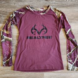 Realtree Camo Shirt Ladies Small