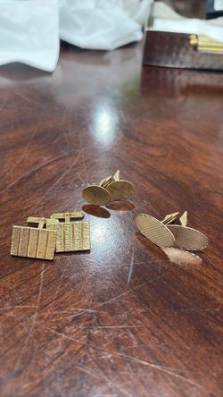 14k Gold Cufflinks