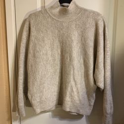 Hm Beige Sweatshirt Size S