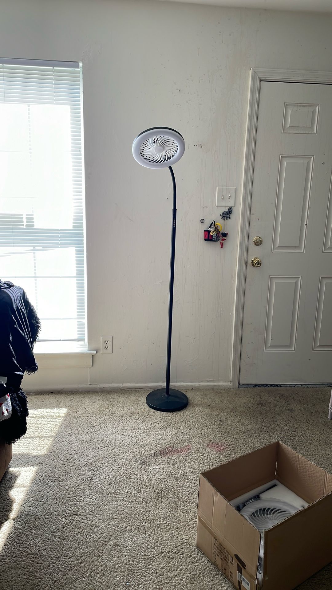 Multicolor LCD light fan with remote X 3
