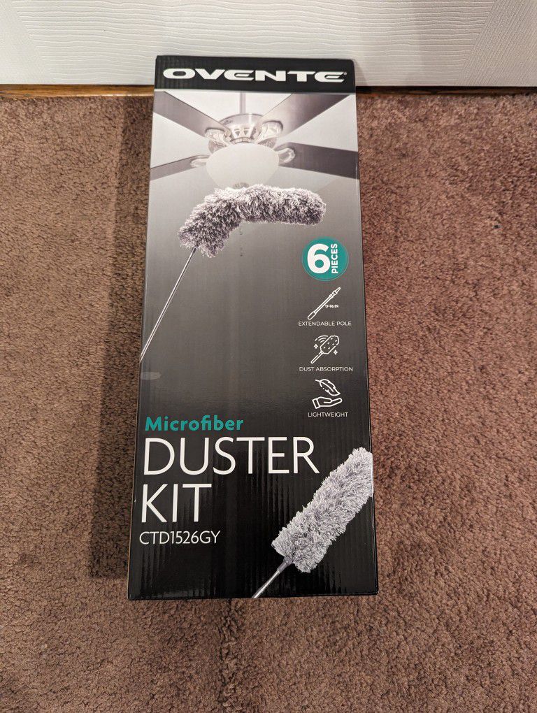 Ovente Microfiber Duster Kit