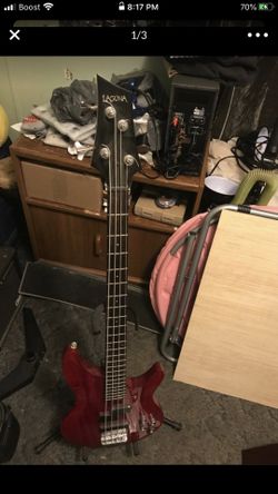 Laguna bass guitar only will trade for iPhone 8+ or newer or video games