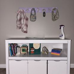 White Toy/ Book Storage