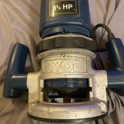 RYOBI ROUTER  1 3/4 HP