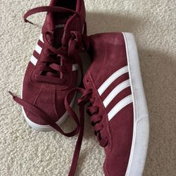 Adidas Burgundy Shoes Size 8.5