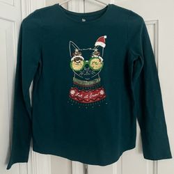Girl Long Sleeves Christmas 