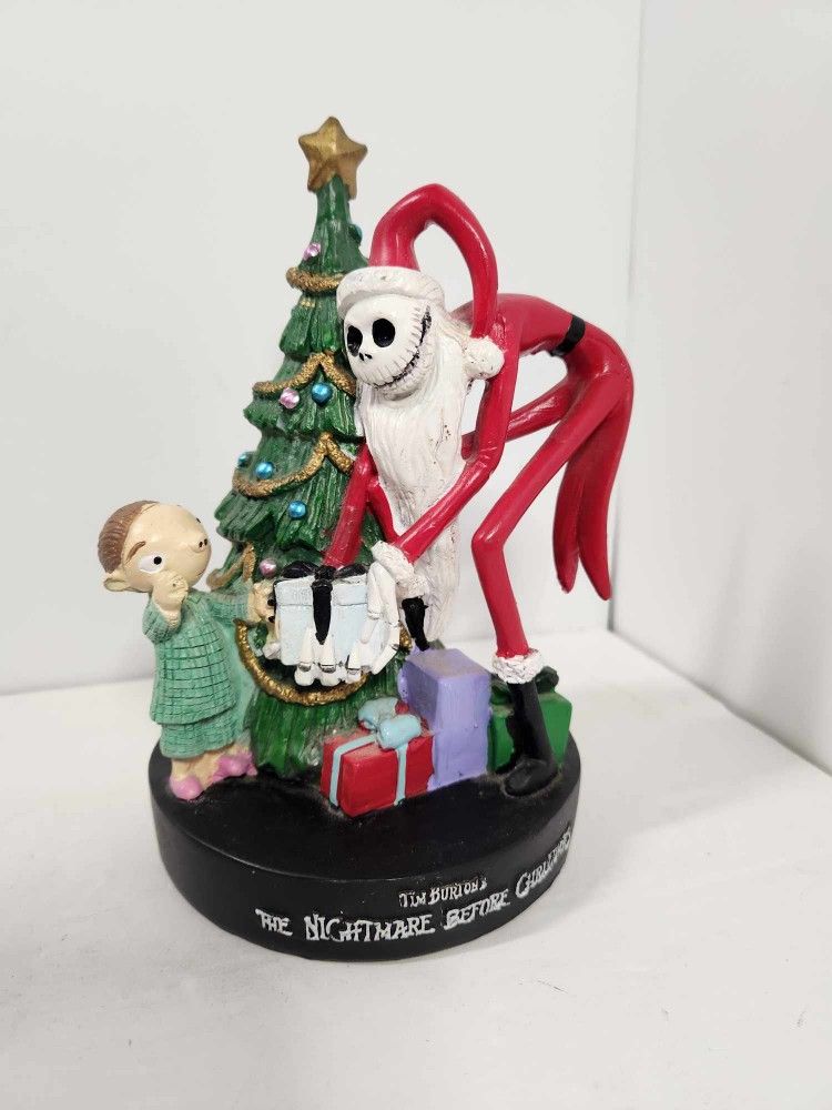 Jack Skellington Nightmare Before Christmas Santa Tree Scene Kcare Halloween