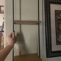 Black Wood Shelf