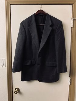 Burberry's 100% Wool Sportcoat Blazer Jacket sz 42-44R ? Made In USA